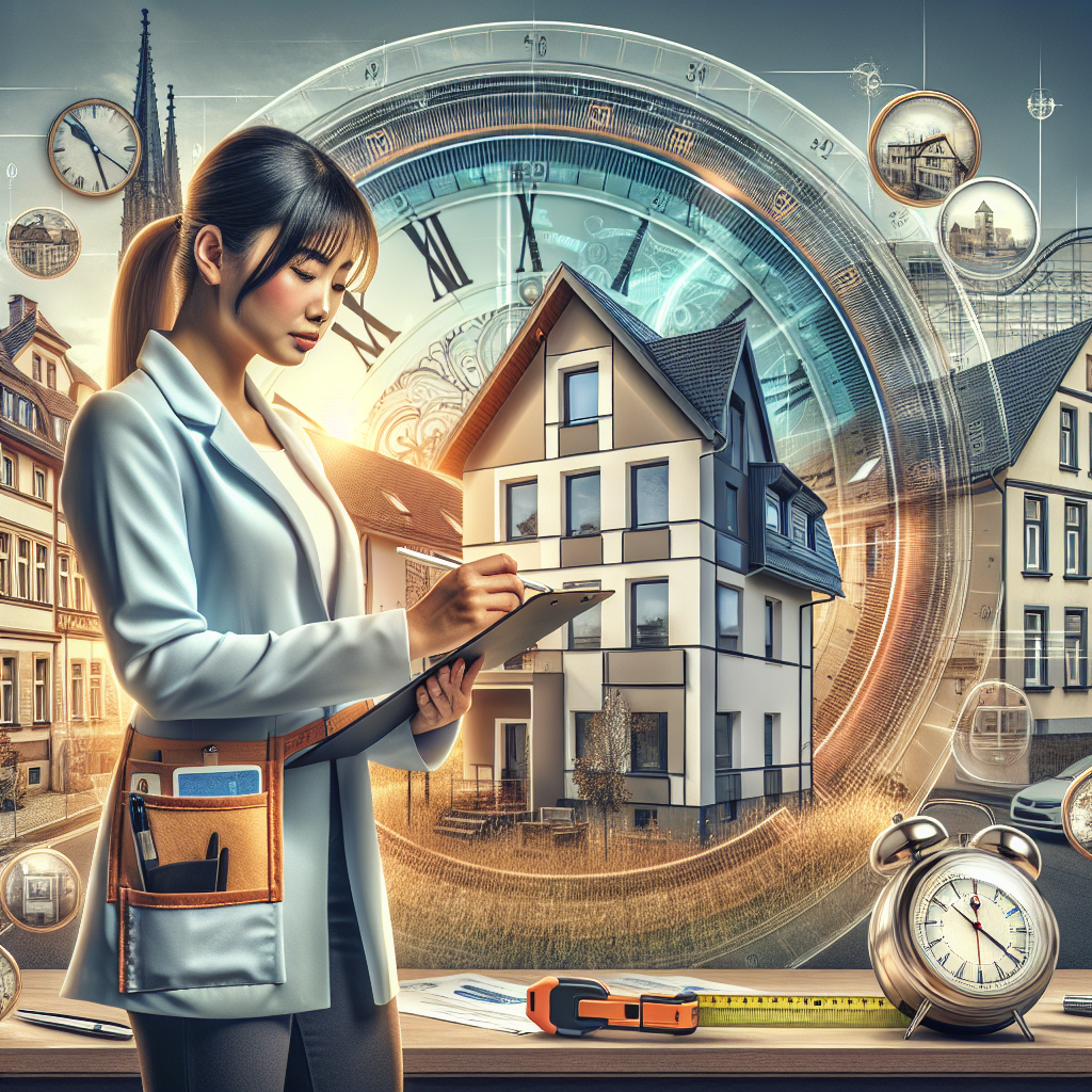 Dauer einer Immobilienbewertung durch Gutachter